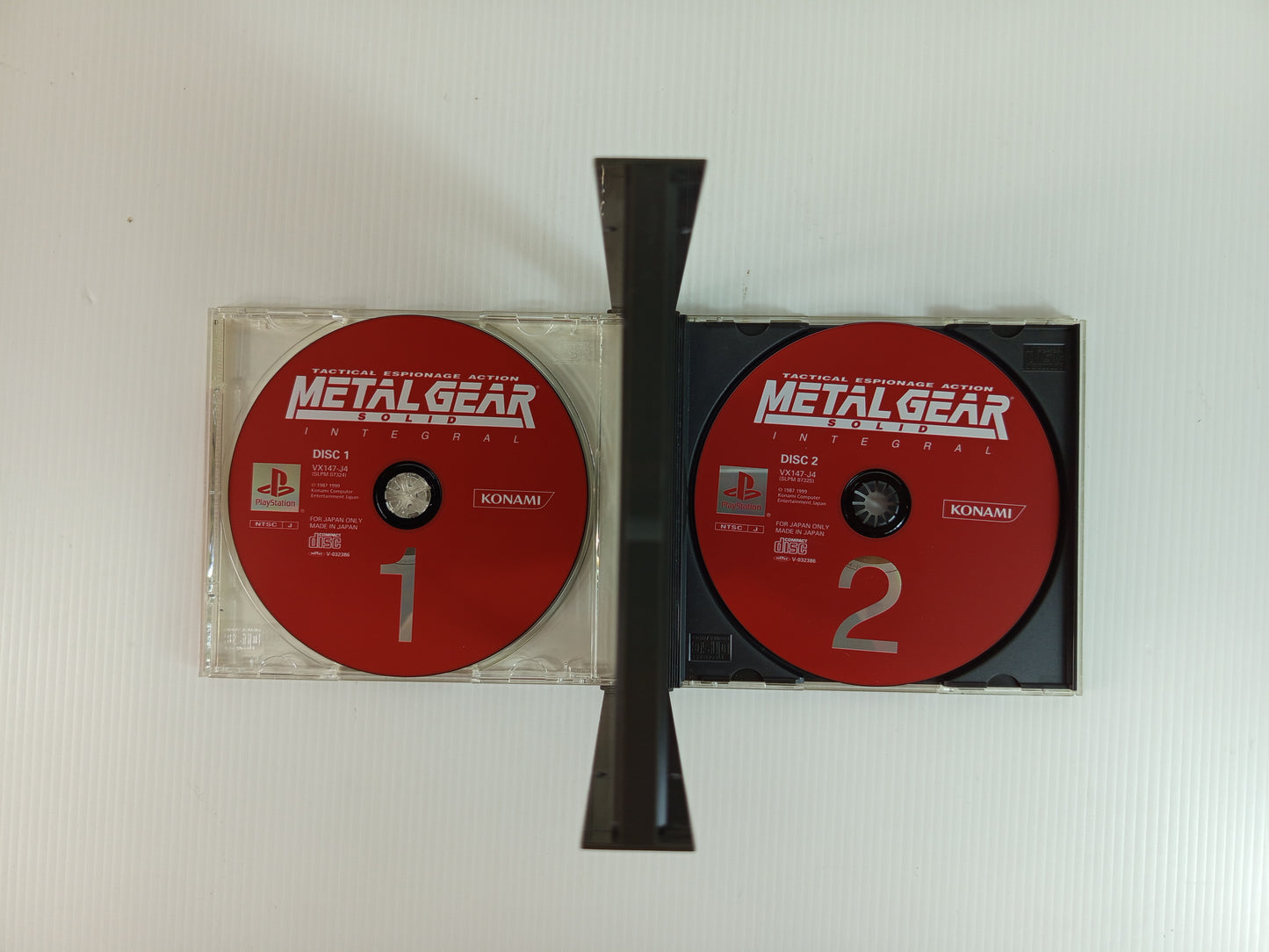 PS1 Metal Gear Solid: Integral (3-disc set/ JPN Ver)