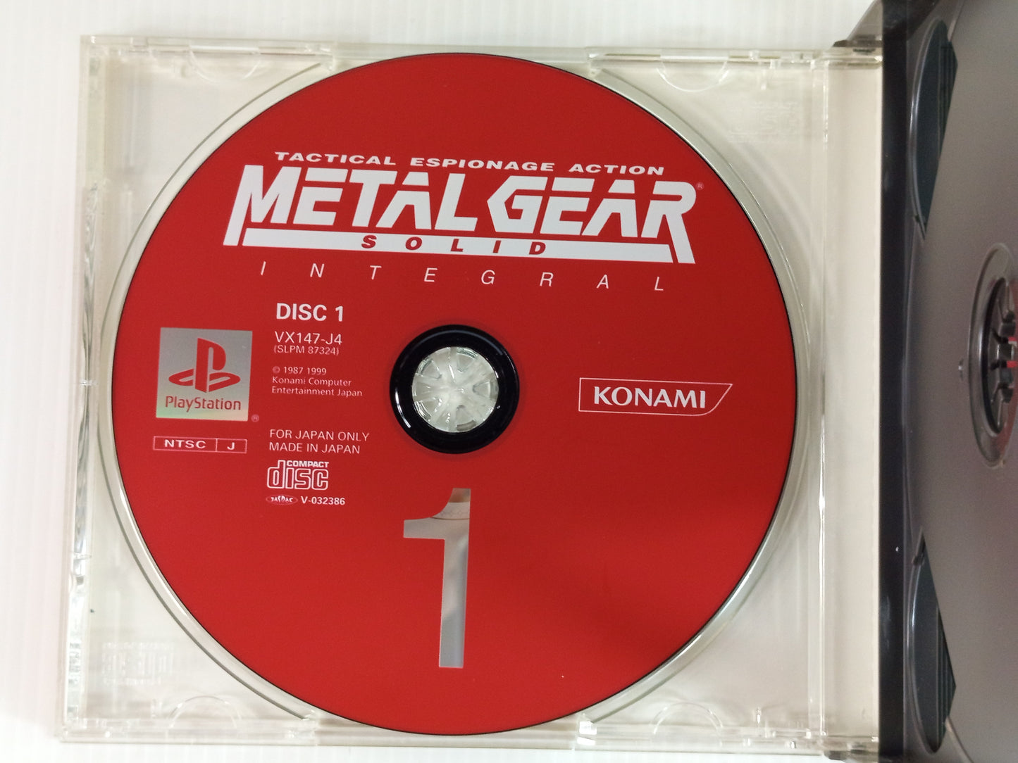 PS1 Metal Gear Solid: Integral (3-disc set/ JPN Ver)