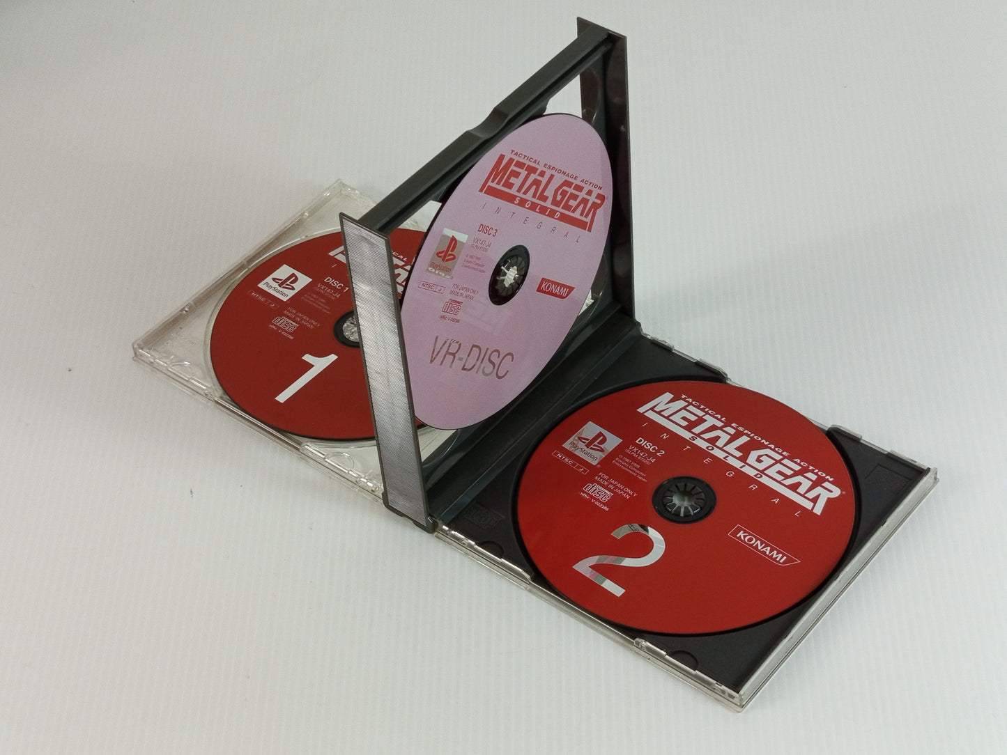 PS1 Metal Gear Solid: Integral (3-disc set/ JPN Ver)