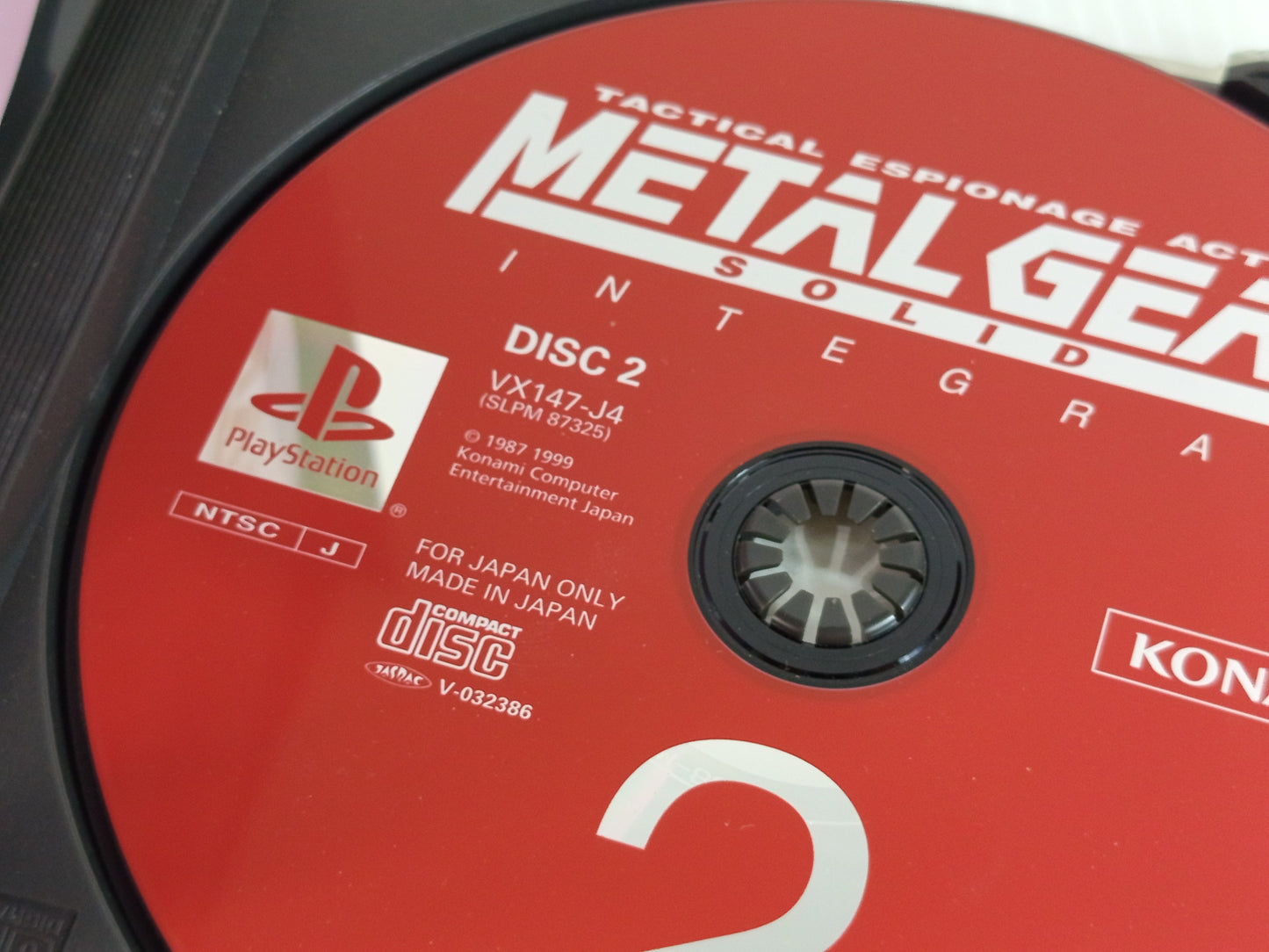 PS1 Metal Gear Solid: Integral (3-disc set/ JPN Ver)