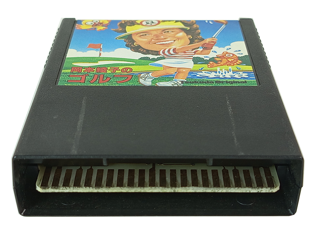 SEGA SC-1000/ SC-3000 Okamoto Ayako Golf Cartridge (JPN Ver)