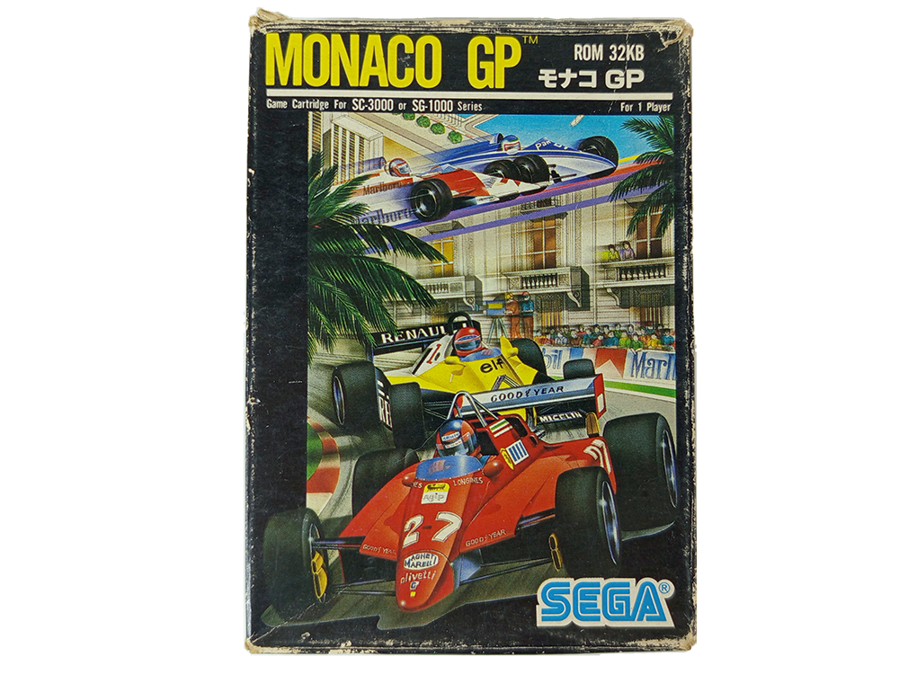 SEGA SC-1000/ SC-3000 Monaco GP Cartridge (JPN Ver)