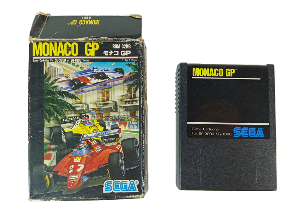 SEGA SC-1000/ SC-3000 Monaco GP Cartridge (JPN Ver)