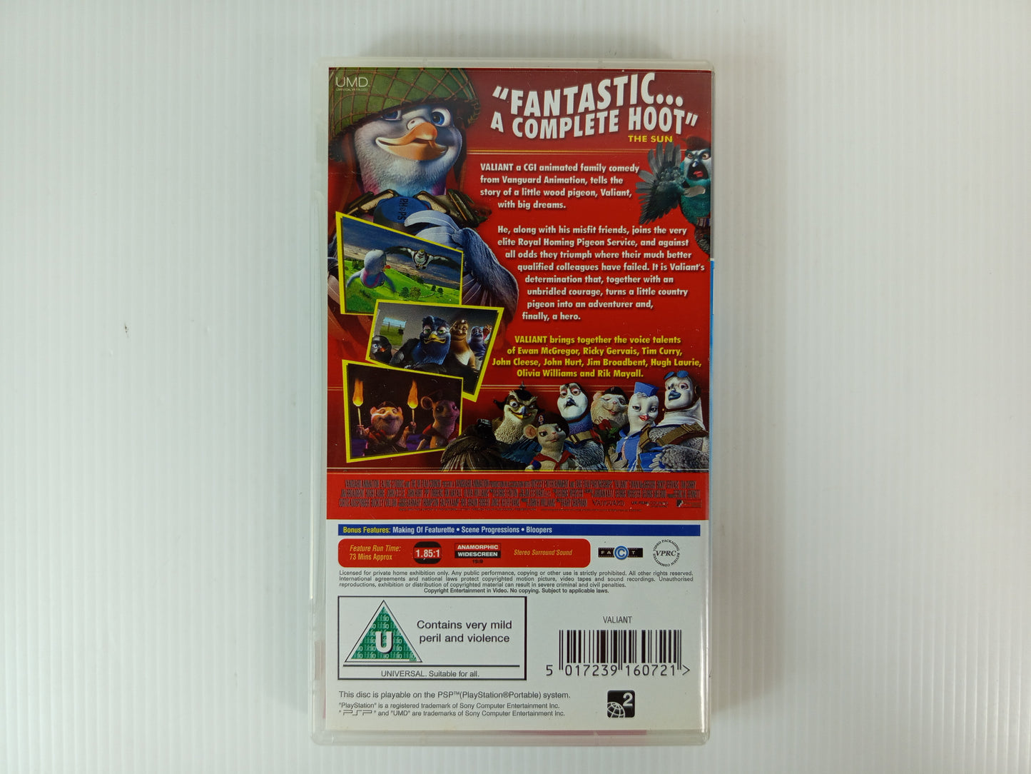 PSP Valiant (REGION 2, UK VER)