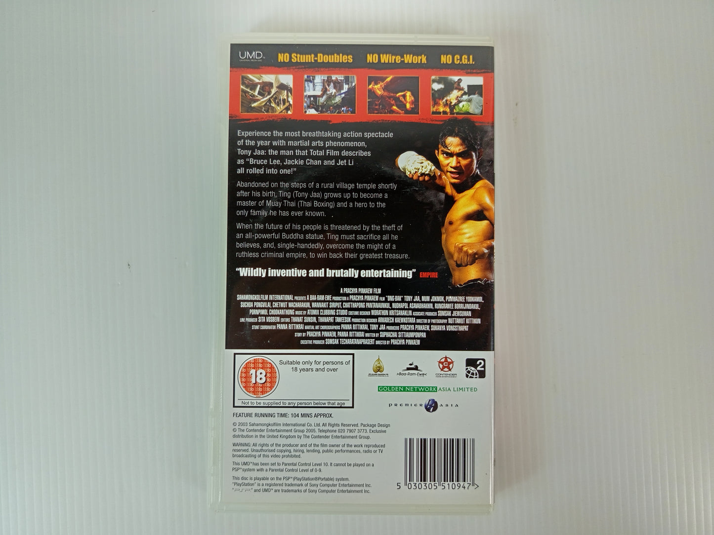 PSP Ong Bak (REGION 2, UK VER)