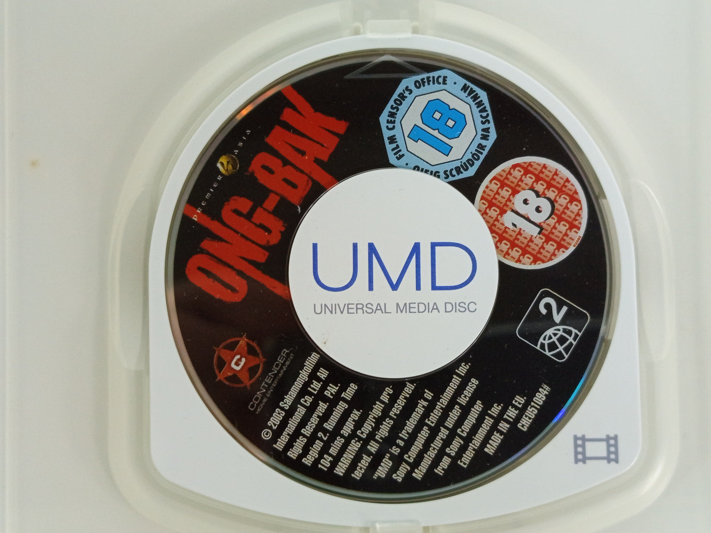 PSP Ong Bak (REGION 2, UK VER)