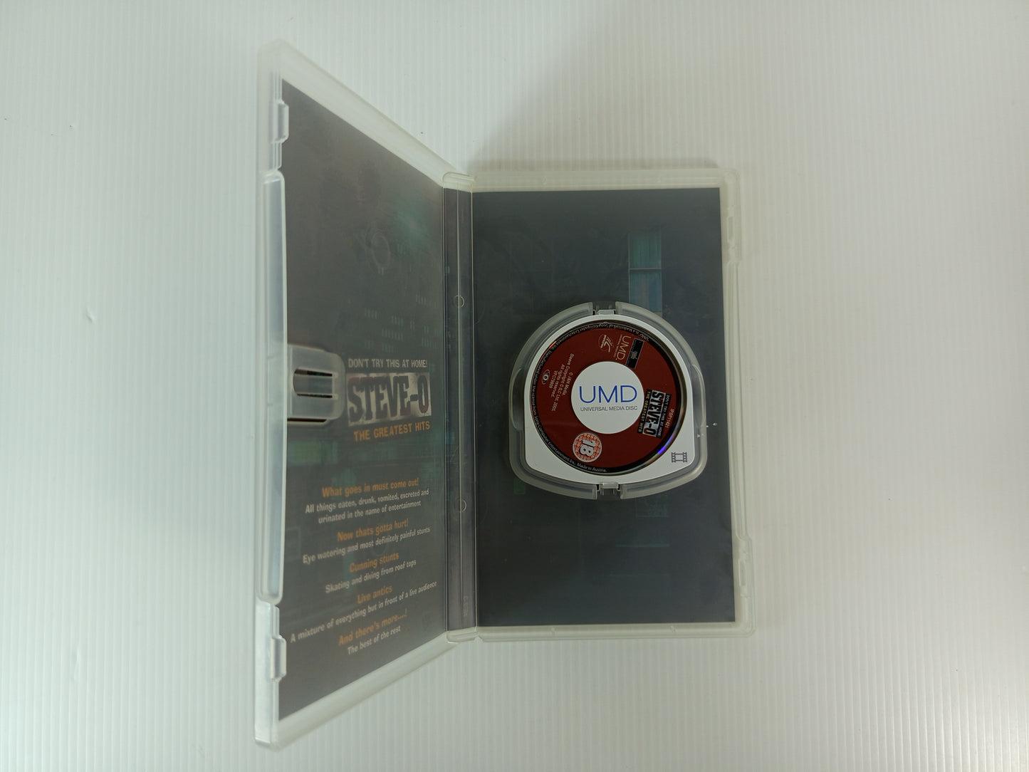 PSP Steve-O The Greatest Hits (REGION 2, UK VER)