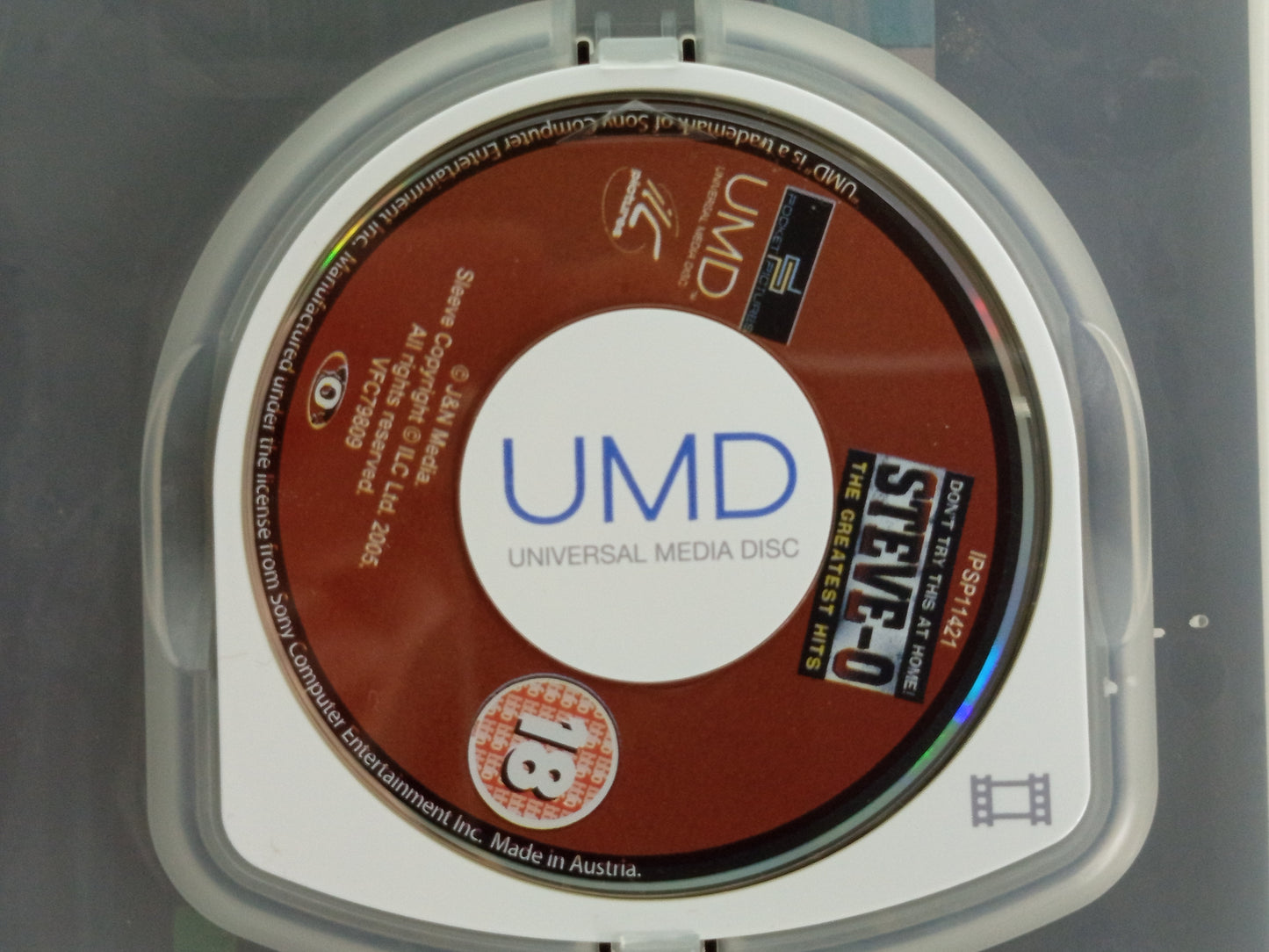 PSP Steve-O The Greatest Hits (REGION 2, UK VER)