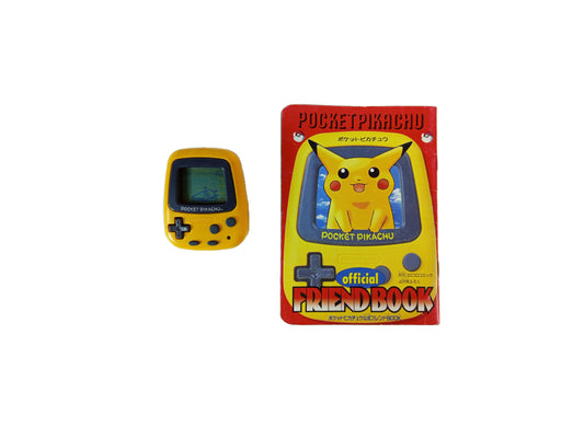 Pocket Pikachu Step Counter Pedometer W/ Instruction Booklet (JPN Ver)