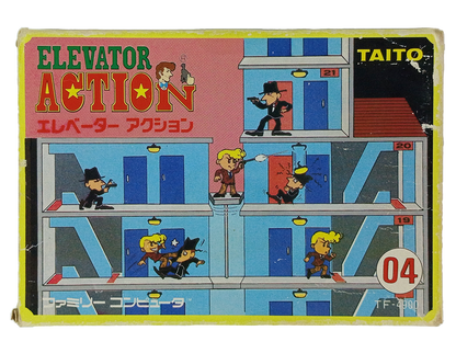 Nintendo Famicom Elevator Action (Completed, JPN VER)