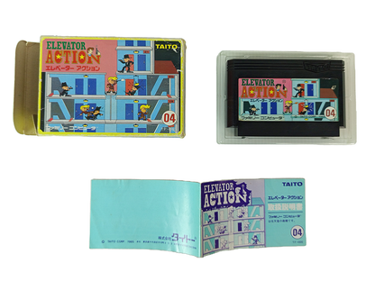 Nintendo Famicom Elevator Action (Completed, JPN VER)