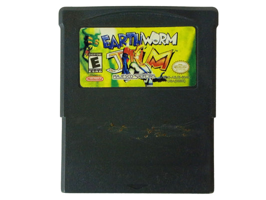 GBA EATHWORM JIM (Hong Kong Long Cart) (HK Ver, Loose Cartridge)