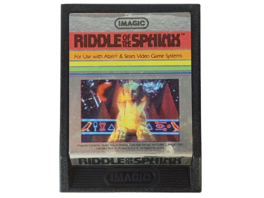 ATARI CX-2600 RIDDLE OF THE SPHINX (NOT TESTED)