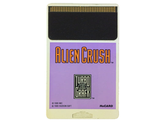 (NOT TESTED) NEC TurboGrafx 16  Alien Crush (US Ver, HuCard only)
