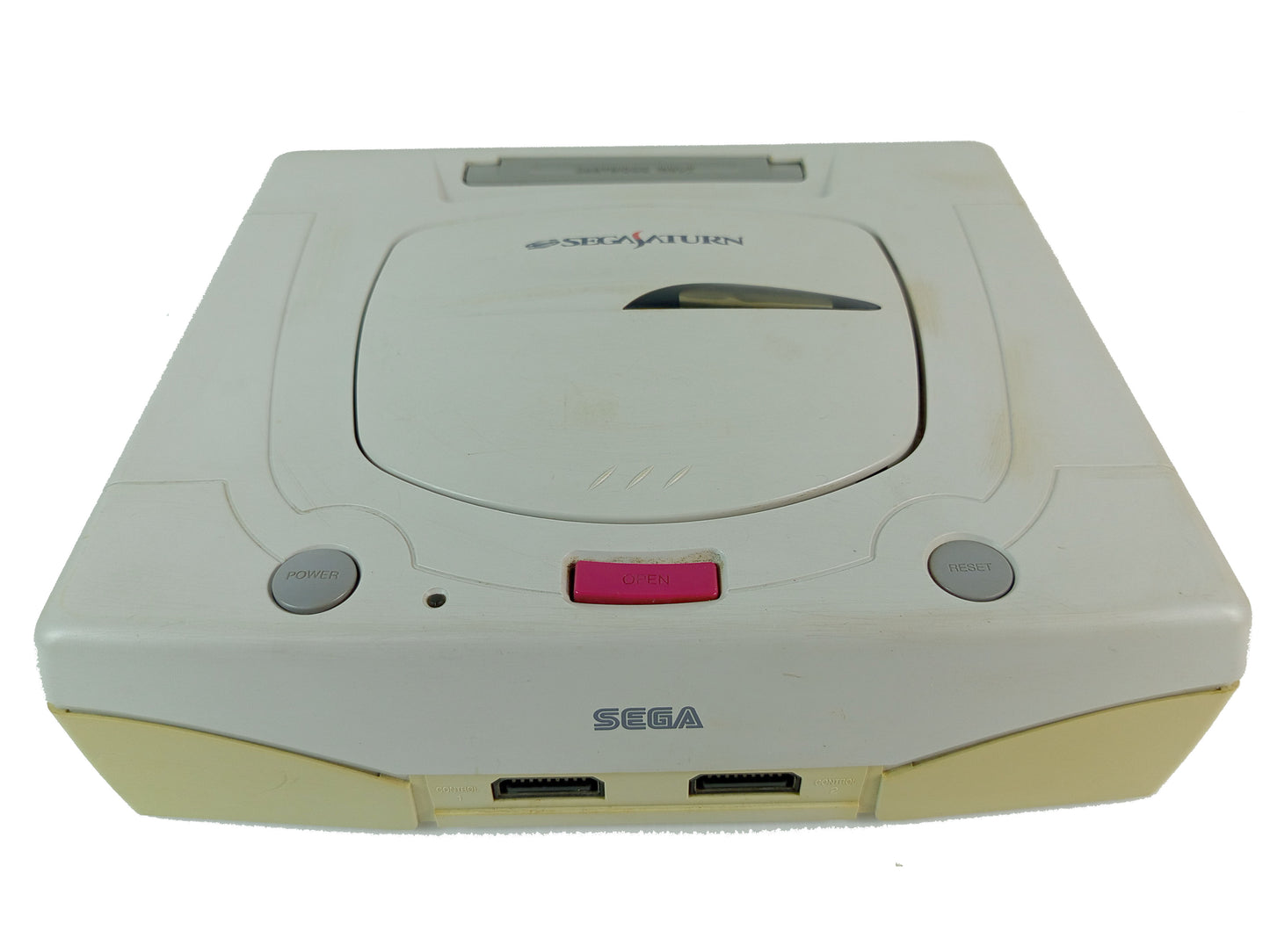 SEGA SATURN System HST-3220 (White, JPN VER)