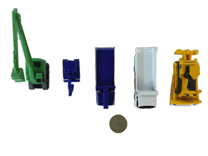 TOMICA TOMY CONSTRUCTION CAR SET 5