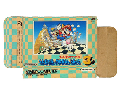 FC 1988 NINTENDO SUPER MARIO BROS. 3 BOX (Empty Box)