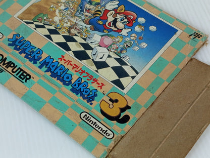 FC 1988 NINTENDO SUPER MARIO BROS. 3 BOX (Empty Box)