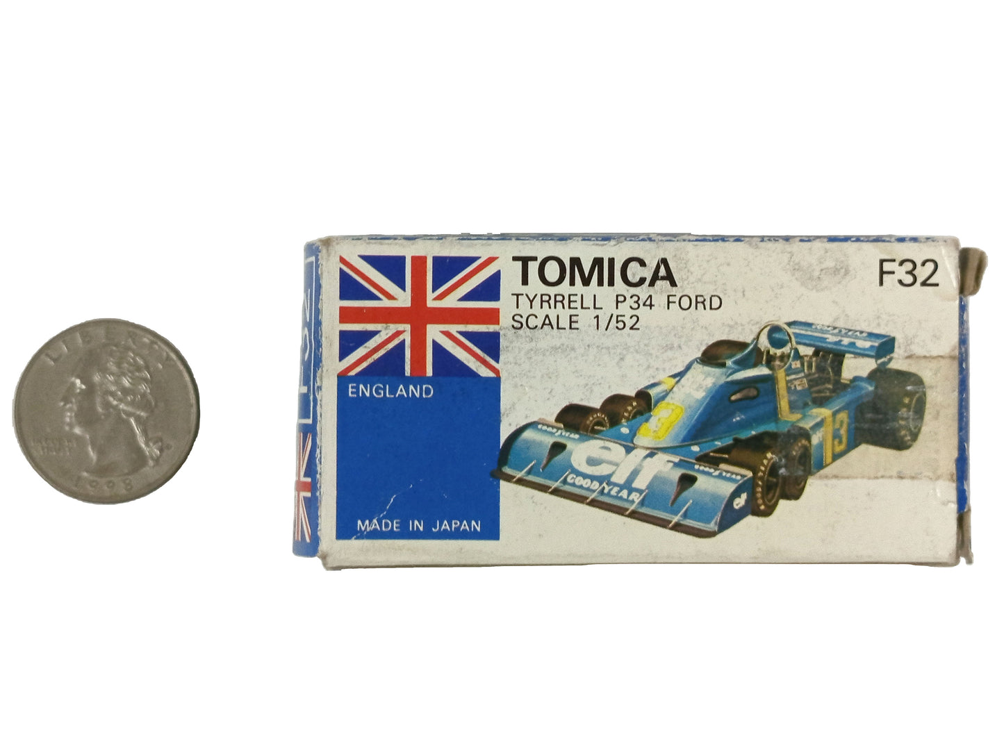TOMICA F32 TYRRELL P34 6 WHEELER [BLUE]