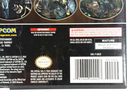 NGC Resident Evil ZERO (US VER)