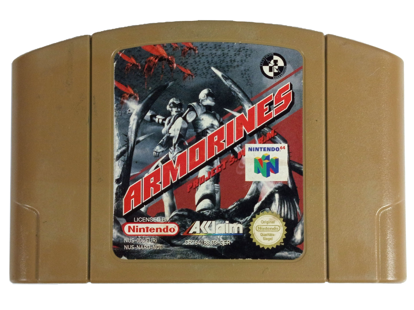 N64 ARMORINES (EUR Ver, Loose Cartridge)