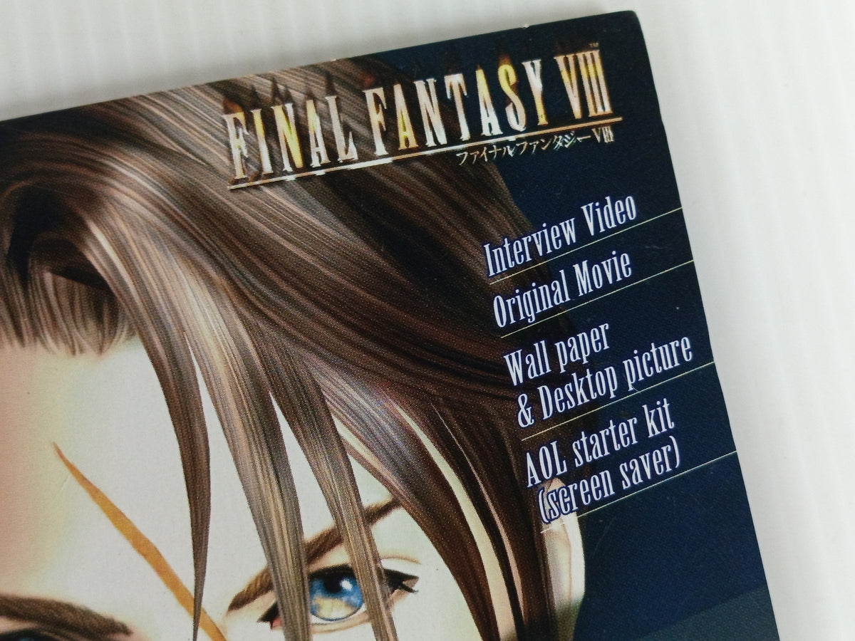 America Online Final Fantasy VIII Special CD-ROM  (AOL Japan, UN-TESTED)