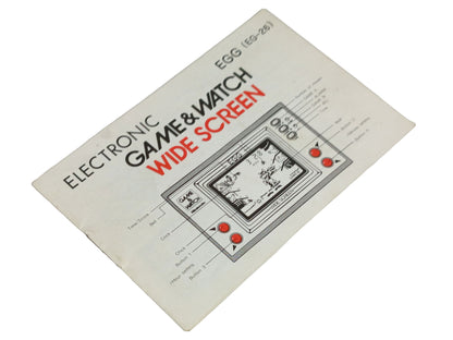 G&W Nintendo Game & Watch EGG Box (EG-26) EMPTY BOX+Tray+Manual+paperwork