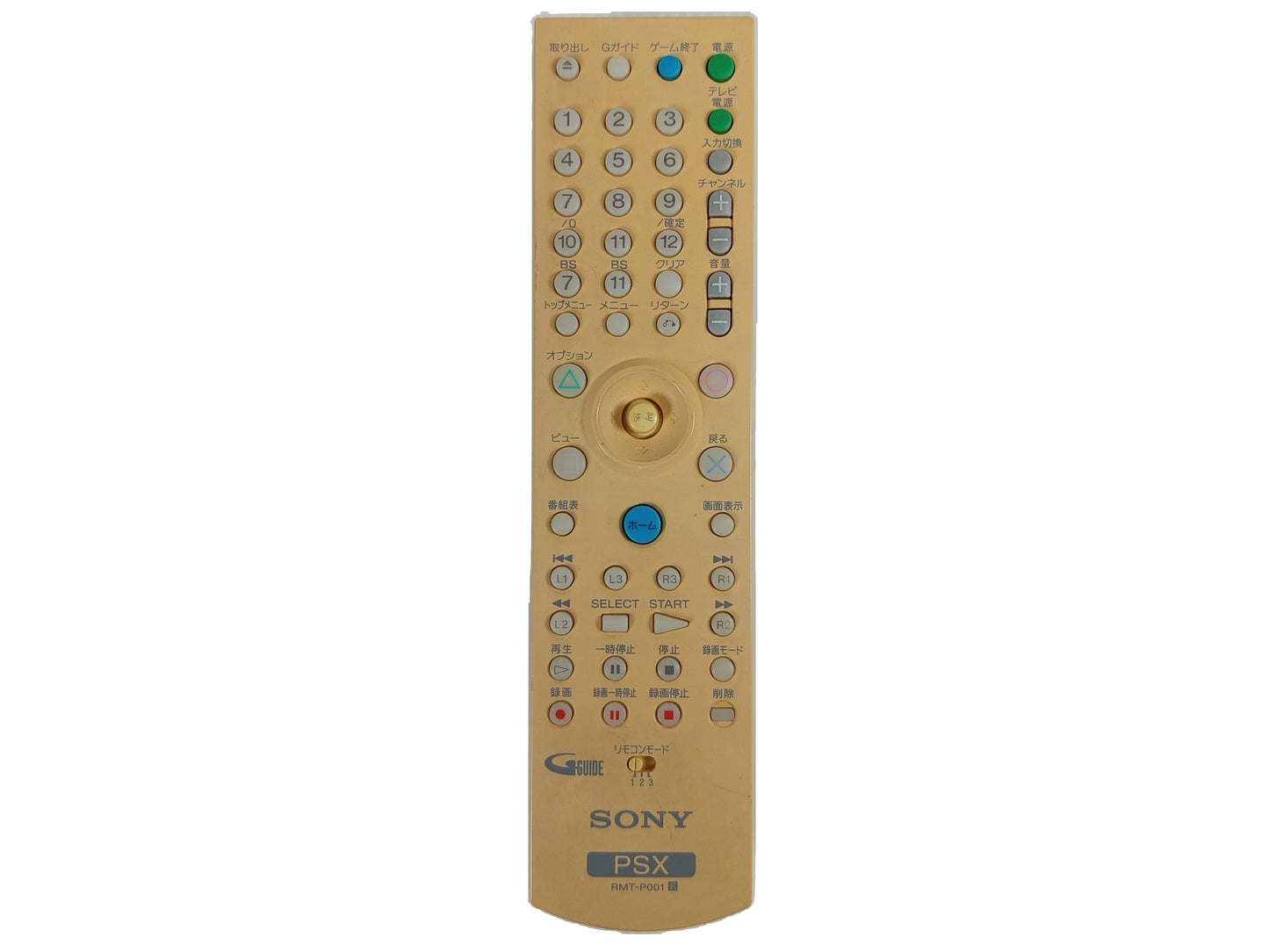 SONY PSX DVR REMOTE (RMT-P001, JPN VER)