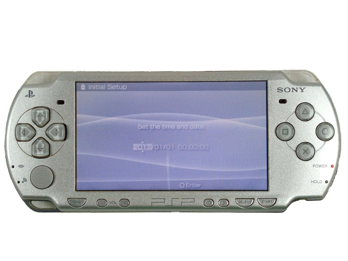 SONY Playstation Portable/ PSP SLIVER (HJ3742740, JPN VER, SYSTEM ONLY)