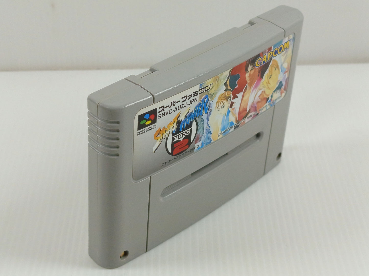 SFC Street Fighter ZERO 2 (JPN Ver, Loose Cartridge)
