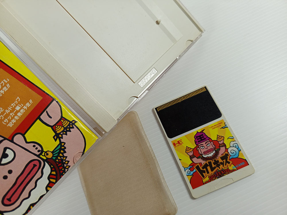 NEC PC Engine 1992 Toilet Kids HuCard (MR92005)
