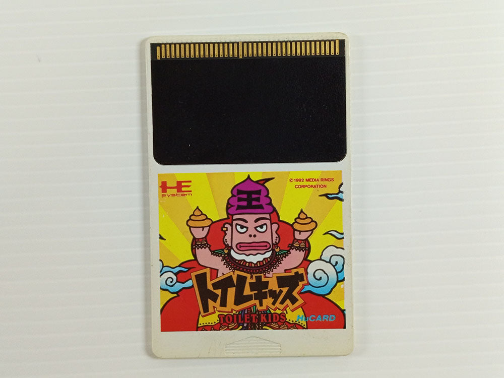 NEC PC Engine 1992 Toilet Kids HuCard (MR92005)