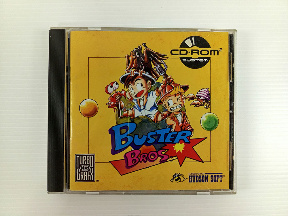NEC Turbo Grafx 16 CD 1993 Capcom BUSTER BROS. CD (US ver)