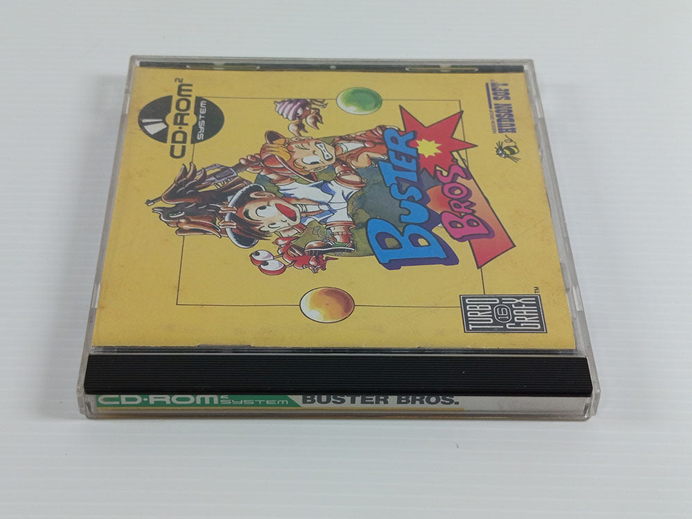 NEC Turbo Grafx 16 CD 1993 Capcom BUSTER BROS. CD (US ver)