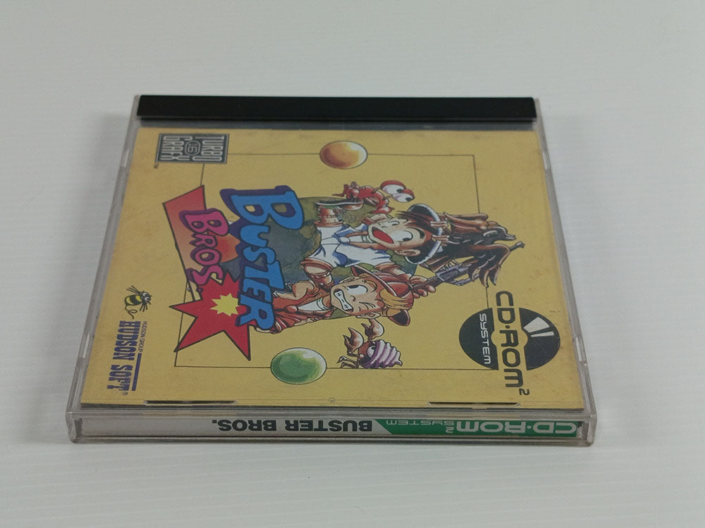 NEC Turbo Grafx 16 CD 1993 Capcom BUSTER BROS. CD (US ver)