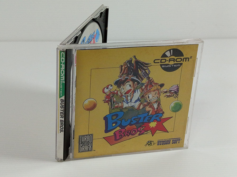 NEC Turbo Grafx 16 CD 1993 Capcom BUSTER BROS. CD (US ver)