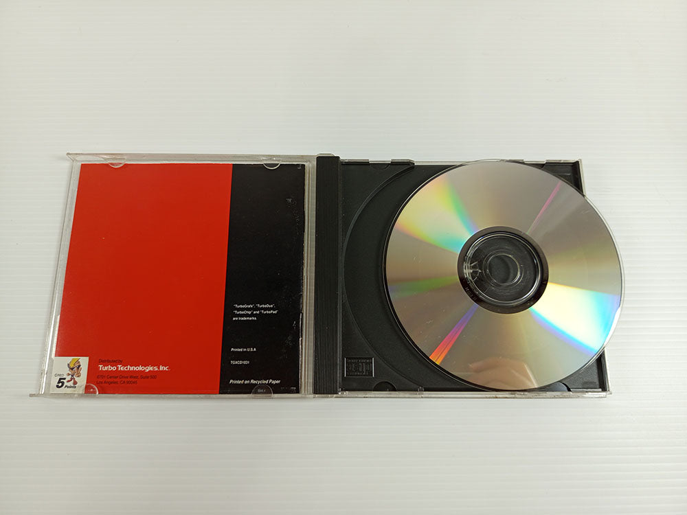 NEC Turbo Grafx 16 CD 1993 Capcom BUSTER BROS. CD (US ver)
