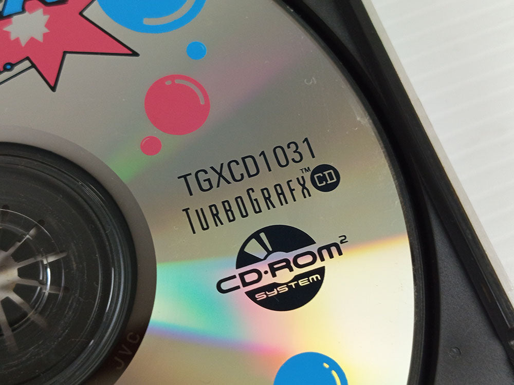 NEC Turbo Grafx 16 CD 1993 Capcom BUSTER BROS. CD (US ver)