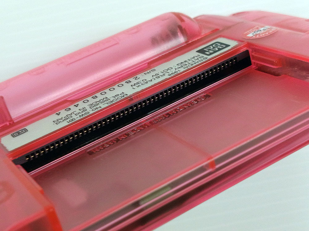 Bandai 1998 Wonder Swan B&W SW-001 (Clear Pink, System Only)