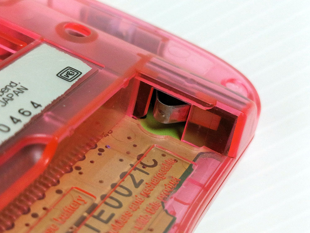 Bandai 1998 Wonder Swan B&W SW-001 (Clear Pink, System Only)