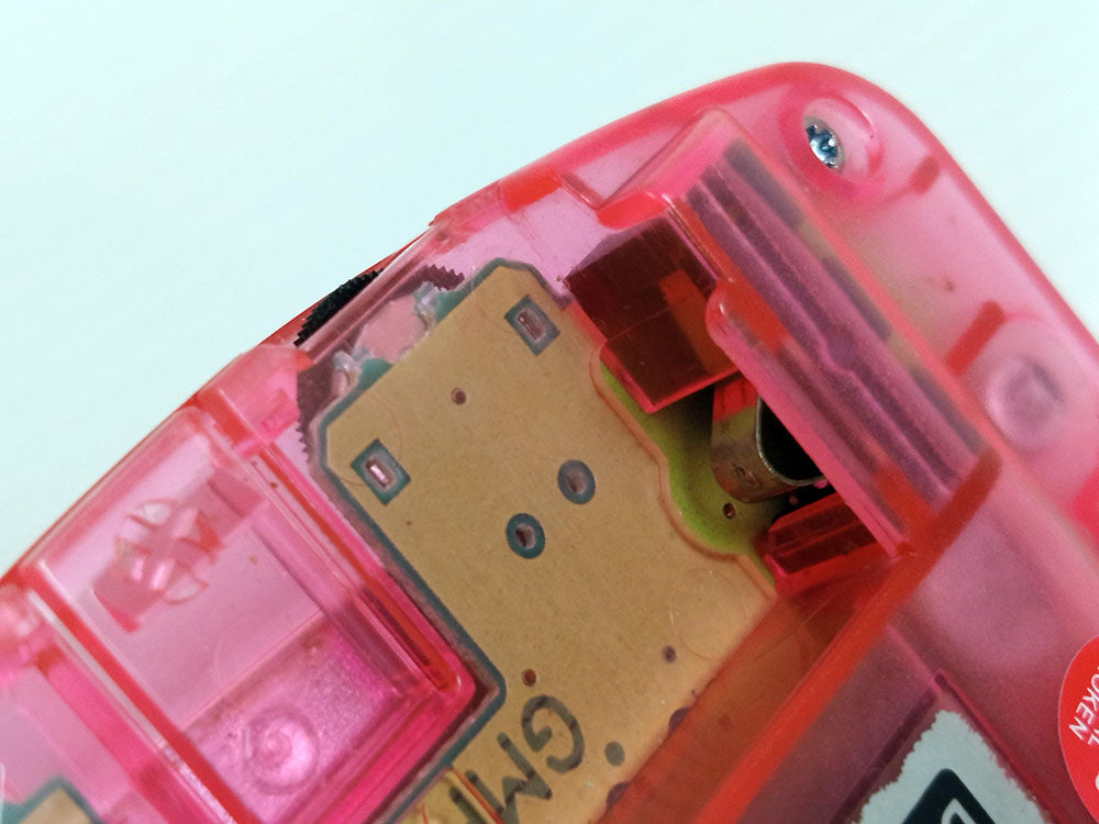 Bandai 1998 Wonder Swan B&W SW-001 (Clear Pink, System Only)