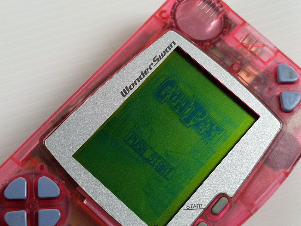 Bandai 1998 Wonder Swan B&W SW-001 (Clear Pink, System Only)