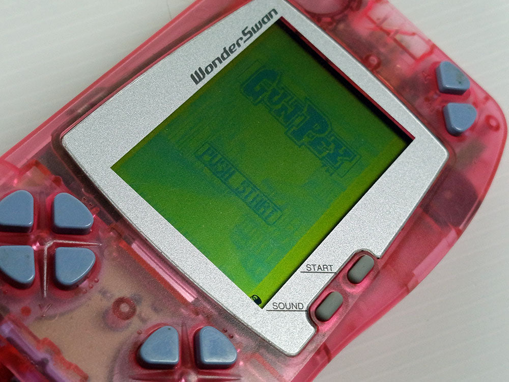 Bandai 1998 Wonder Swan B&W SW-001 (Clear Pink, System Only)
