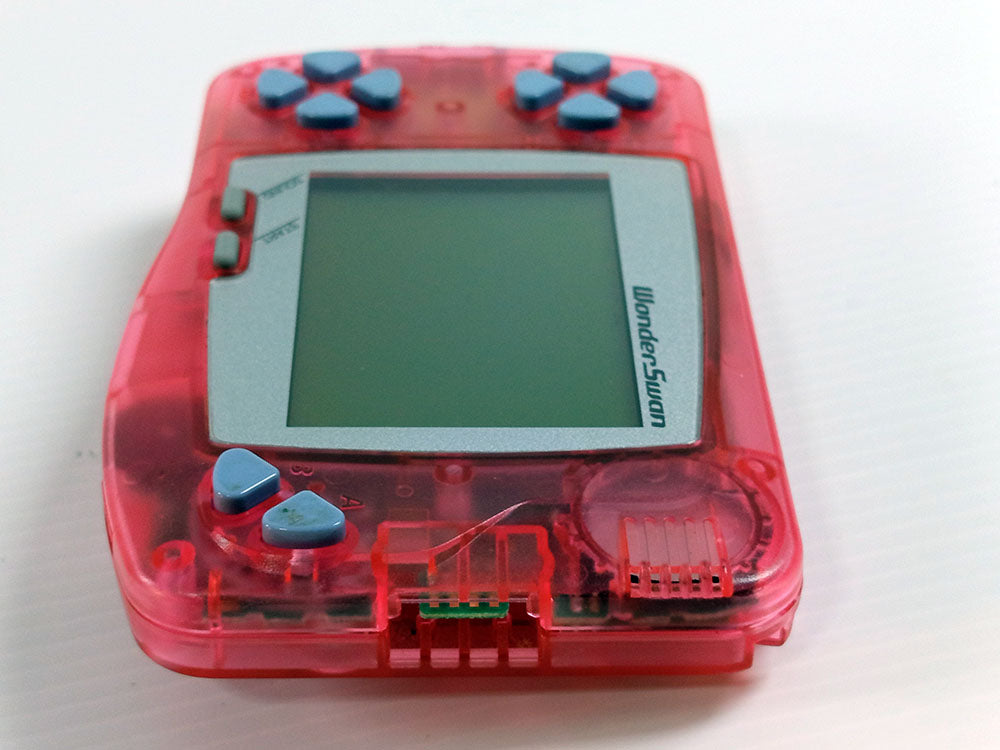 Bandai 1998 Wonder Swan B&W SW-001 (Clear Pink, System Only)