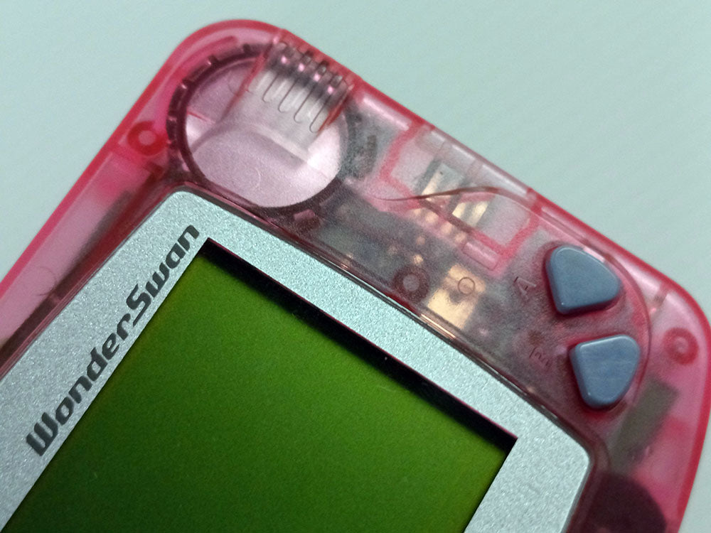 Bandai 1998 Wonder Swan B&W SW-001 (Clear Pink, System Only)
