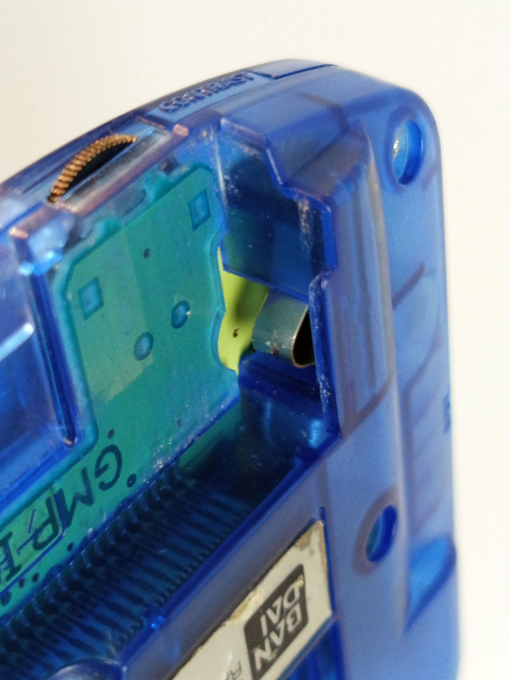 Bandai 1998 Wonder Swan B&W (IPS Screen) SW-001 (Clear Blue, System Only)