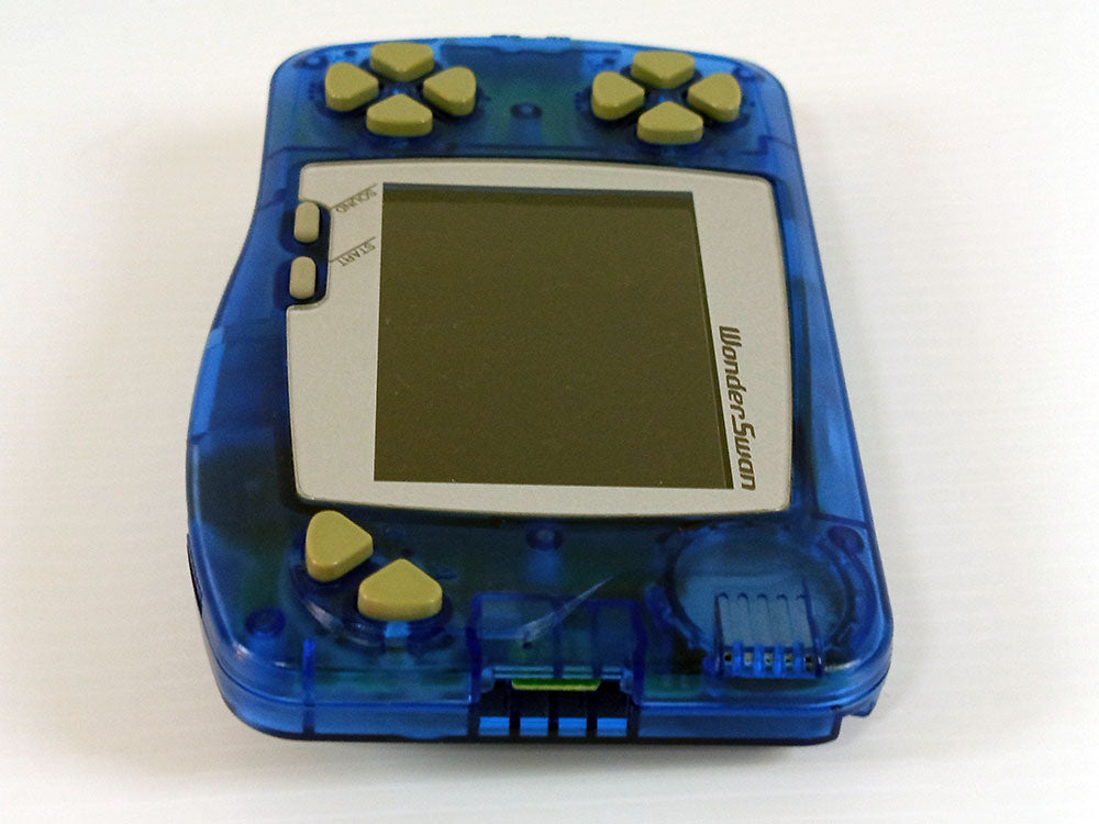 Bandai 1998 Wonder Swan B&W (IPS Screen) SW-001 (Clear Blue, System Only)