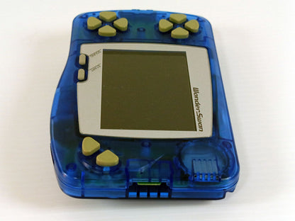 Bandai 1998 Wonder Swan B&W (IPS Screen) SW-001 (Clear Blue, System Only)