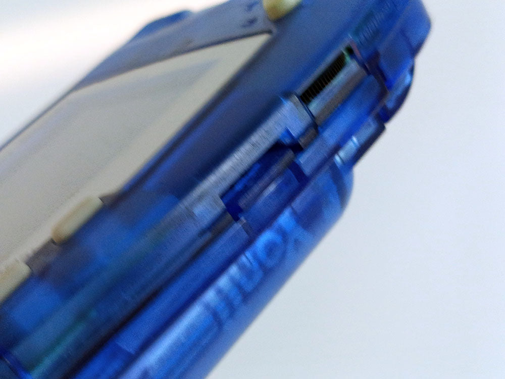 Bandai 1998 Wonder Swan B&W (IPS Screen) SW-001 (Clear Blue, System Only)