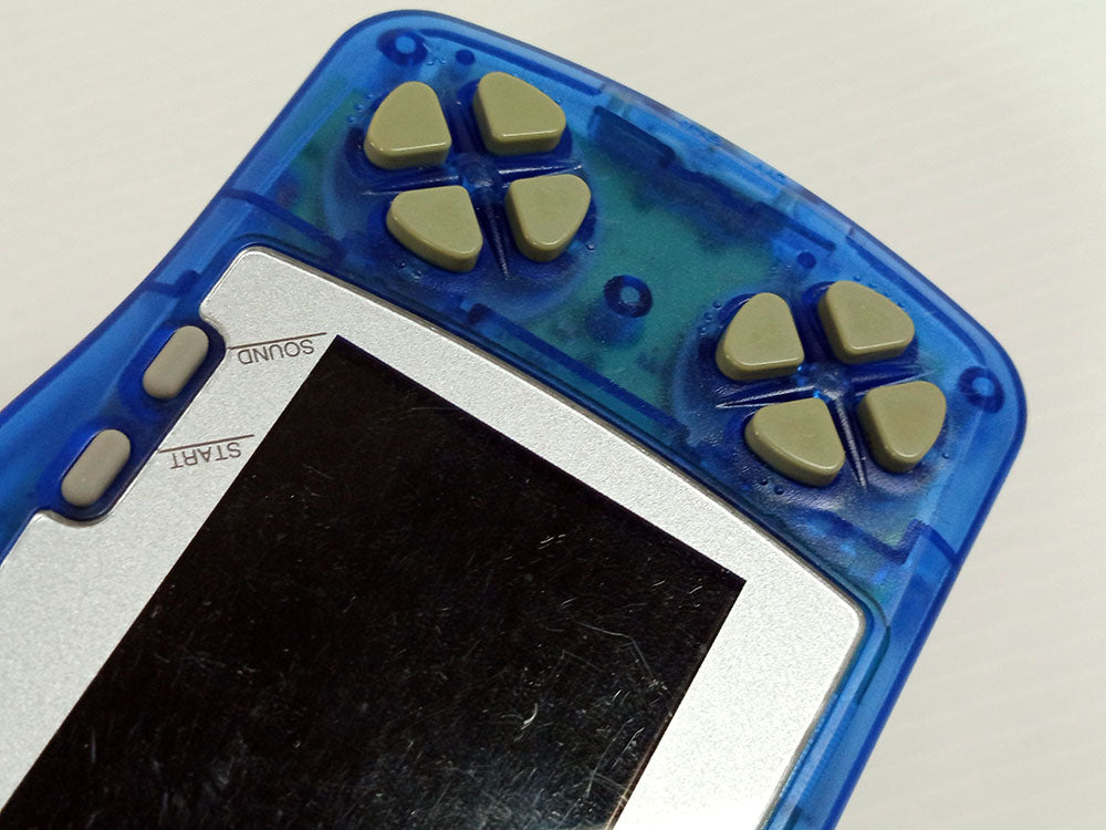 Bandai 1998 Wonder Swan B&W (IPS Screen) SW-001 (Clear Blue, System Only)